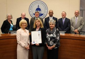 Commissioner Murman proclaims Child Abuse Prevention Month.