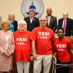 Commissioner Sandy Murman proclaimed Disability Awareness FAIR and Community Inclusion Day in Hillsborough County. On hand to accept the proclamation was Becki Forsell and members of her YES! Organization. This year’s YES! FAIR will be at the All Peoples Life Center on October 7th.