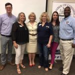 Sandy hosts her Hurricane Prep Talk with the South Tampa Chamber and the Jan K. Platt Regional Library.