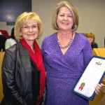 Commissioner Murman recognized Susan Bruno with a commendation for being named Tampa Bay Business Journal's Health Educator of the Year at a meeting of the BOCC.