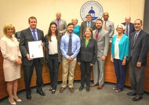 Commissioner Murman proclaimed Water Quality Month to encourage all residents to celebrate water quality awareness and to take action to protect water resources.