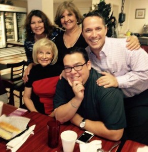 Hillsborough County Commissioner Sandy Murman at Arco Iris Cafe with Norma Camero Reno, Raquel Ache, Danny Alvarez Sr. and Jonathan Torres.
