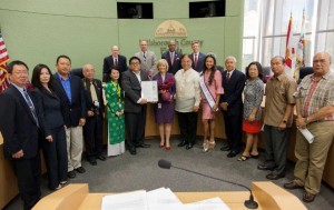 Commissioner Sandy Murman proclaimed Asian American and Pacific Islander Heritage Month in Hillsborough County.