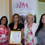 Sandy honored the Hispanic Professional Women's Association for its positive impact on the lives of countless Hispanic women in the Tampa Bay area.