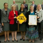 Commissioner Sandy Murman proclaimed Safe Place Week in Hillsborough County and encouraged residents to offer assistance to young people in crisis.