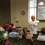 Commissioner Murman hosts her annual Get Ready! Hurricane Prep Talk at the Town 'n Country Library with Preston Cook, County Emergency Management Director.