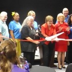 Commissioner Sandy Murman attends the ribbon-cutting ceremony for the Ruskin Firehouse Cultural Center, along with the FCC Board of Directors, Commissioner Ken Hagan and leaders of the South Shore arts community.
