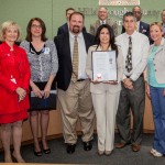 Sandy proclaimed International Internal Audit Awareness Day in Hillsborough County. Members from the Institute of Internal Auditors were on hand to receive the proclamation.