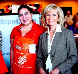 Home Depot was one of the more than 40 employers at Commissioner Murman's South County Job Fair at HCC South Shore Campus. The event was in partnership with the Tampa Bay Workforce Alliance, HCC and Hillsborough County.