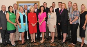 Commissioner Murman helped the South Tampa Chamber of Commerce install its new Board members during their annual meeting.
