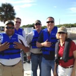 Commissioner Sandy Murman toured beautiful South Hillsborough County parks by boat with County Staff Greg Horwedel, Deputy County Adminstrator; Dexter Barge, Assistant County Administrator; Forest Turbiville, Director of Parks; and Ross Dickerson, Environmental Lands Manager.