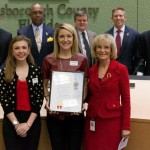 Commissioner Sandy Murman proclaimed February as American Heart Month in Hillsborough County. Since 1968 the American Heart Association has helped reduce deaths from heart disease and stroke by 70%.