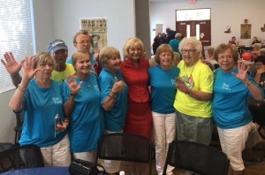 Sandy helped kickoff the 36th Annual Tampa Bay Senior Games sponsored by Hillsborough County, the City of Tampa, and the City of Temple Terrace. Commissioner Murman took a moment to talk with the Port Tampa team.