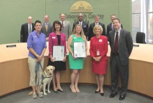 Sandy proclaimed Guardian Ad Litem Volunteer Day in Hillsborough County to encourage all residents, community agencies, faith-based organizations and businesses to show respect and gratitude for the program and Voices for Children volunteers.